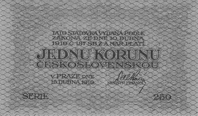 1 Krone 1919